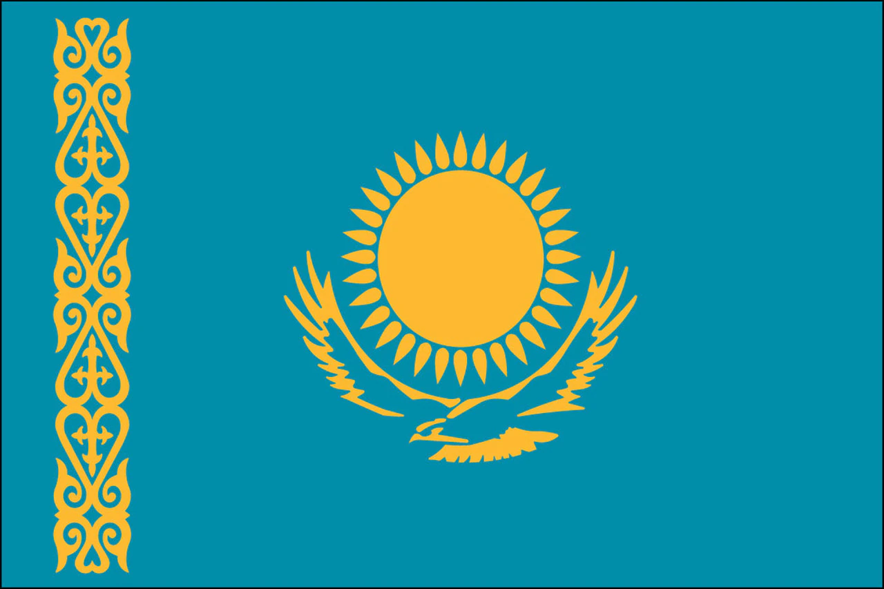 Kazakhstan Flag