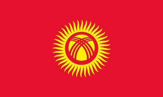 Kyrgyzstan flag